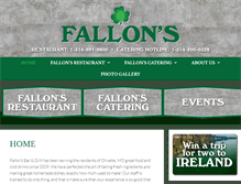 Tablet Screenshot of fallonspub.com